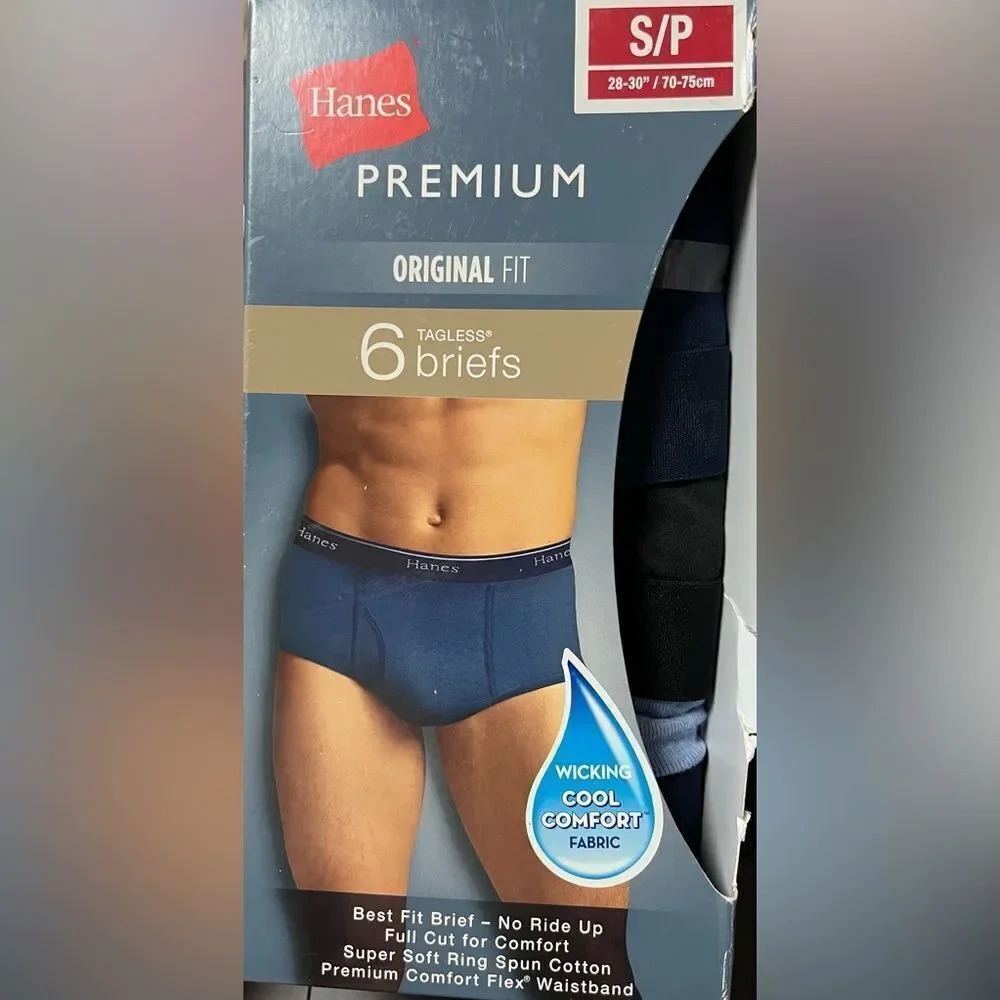 Hanes Premium Men's 3 pm Classic Briefs - Colors May Vary***